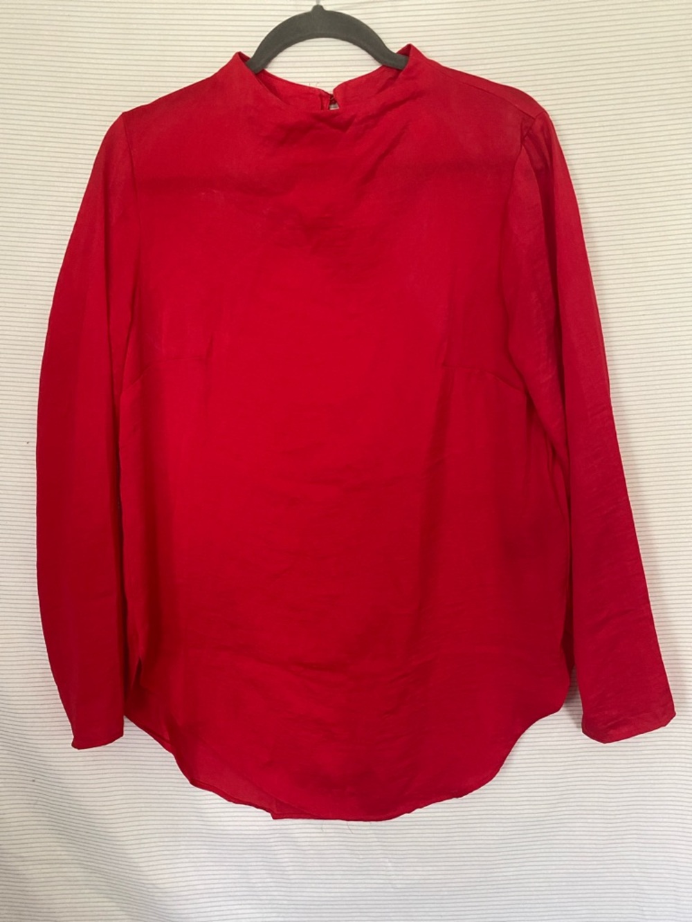 H&M Vibrant Red Long Sleeve Top